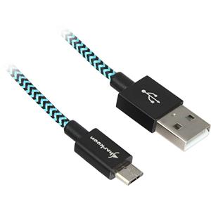 Sharkoon USB 2.0 Kabel, USB-A Stecker > Micro-USB Stecker