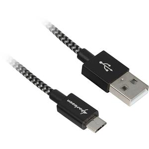 Sharkoon USB 2.0 Kabel, USB-A Stecker > Micro-USB Stecker