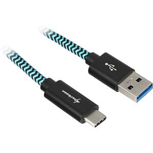 Sharkoon USB 3.2 Gen 2 Kabel, USB-A Stecker > USB-C Stecker