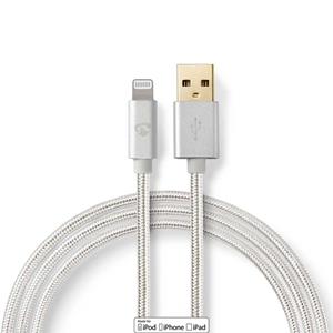 Nedis USB-Kabel | USB 2.0 | Apple Lightning 8-Pin | USB-A Stecker | 480 Mbps | Vergoldet | 1.00 m | rund &Ver