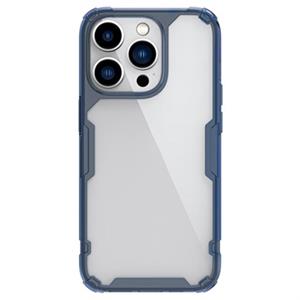 Nillkin Nature TPU Pro iPhone 14 Pro Max Hybrid Case - Blauw