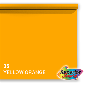 Superior Achtergrondpapier 35 Yellow-Orange 2,72 x 11m