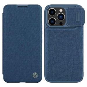 Nillkin Qin Pro Series iPhone 14 Pro Flip Case - Blauw