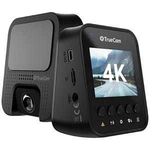 TrueCam H25 Dashcam met GPS Kijkhoek horizontaal (max.): 50 ° Gegevensweergave in video, G-sensor, WDR, Videoloop, Automatische start, GPS met radarherkenning,