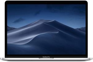 Apple MacBook Pro met touch bar en touch ID 13.3 (True Tone retina-display) 2.4 GHz Intel Core i5 8 GB RAM 256 GB SSD [Mid 2019, QWERTY-toetsenbord] zilver - refurbished