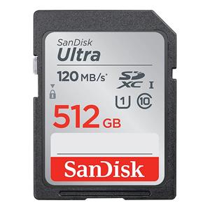 SanDisk SDXC Ultra 512GB 120MB/s CL10