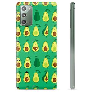 Samsung Galaxy Note20 TPU Hoesje - Avocado Patroon