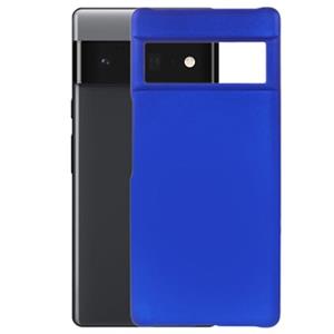 Google Pixel 6 Pro rubberen plastic behuizing - blauw