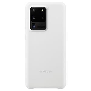 Samsung Silicone Cover EF-PG988 für Galaxy S20 Ultra 5G (White)