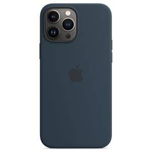 Apple iPhone 13 Pro Max Silicone Case with MagSafe  Abyss Blue