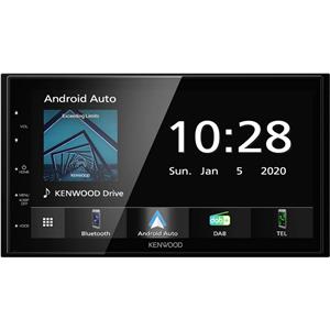 Kenwood »Kenwood DMX5020DAB DAB+ Bluetooth 6,8' TFT Touch Apple CarPlay & Android Auto Autoradio« Stereoanlage