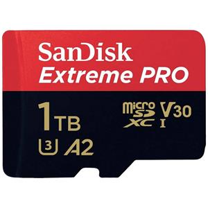 SanDisk Extreme PRO microSDXC-kaart 1000 GB Class 10 UHS-I Schokbestendig, Waterdicht