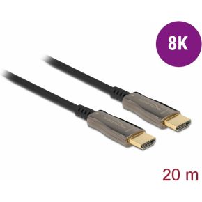 DeLock 84038 HDMI kabel 20 m HDMI Type A (Standaard) Zwart