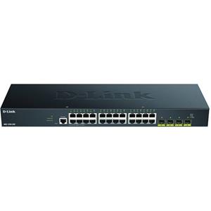 D-Link DGS-1250-28X/E Netwerk switch RJ45/SFP+ 24 + 4 poorten 128 Gbit/s