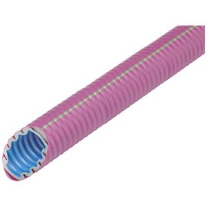 fränkischerohrwerke Fränkische Rohrwerke 25612016 FFKuS-EMF105co2ntr16 Beschermslang (ribbelslang) Magenta 9.9 mm 50 m