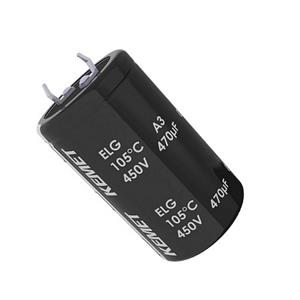 Kemet Elektrolytische condensator 10 mm 470 µF 250 V 20 % (Ø x h) 30 mm x 30 mm 1 stuk(s)