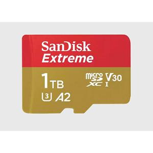 SanDisk Extreme microSDXC-kaart 1024 GB UHS-Class 3 Schokbestendig, Waterdicht