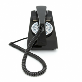 GPO 1960PUSHBLA Telefoon Trim retro jaren '60 druktoetsen zwart
