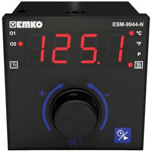 Emko ESM-9944-N 2-Punkt, P, PI, PD, PID Temperaturregler Pt100 -200 bis +1700°C Relais 5A (L x B x
