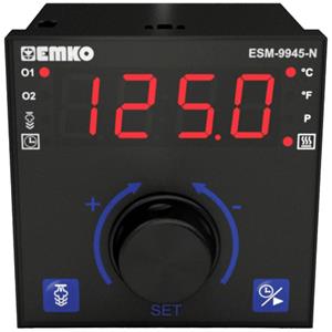 Emko ESM-9945-N 2-Punkt, P, PI, PD, PID Temperaturregler Pt100 -200 bis +1700°C Relais 5A (L x B x