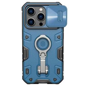 Nillkin CamShield Armor Pro iPhone 14 Pro Max Hybride Hoesje - Blauw