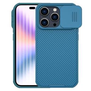 Nillkin CamShield Pro iPhone 14 Pro Max Hybrid Hoesje - Blauw
