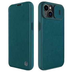 Nillkin Qin Pro Series iPhone 14 Flip Case - Groen