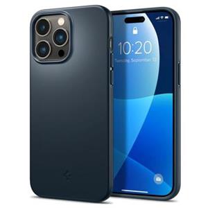 Spigen Thin Fit iPhone 14 Pro Max Hybrid Case - Metalen leisteen