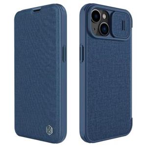 Nillkin Qin Pro Series iPhone 14 Flip Case - Blauw