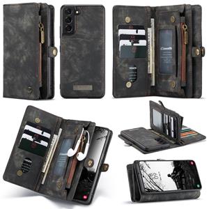 Voor Samsung Galaxy S22 + 5G CASEME-008 Afneembare multifunctionele horizontale flip lederen tas