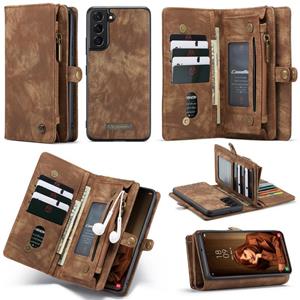 Voor Samsung Galaxy S22 + 5G CASEME-008 Afneembare multifunctionele horizontale flip lederen tas