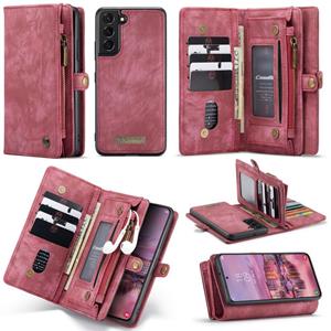 Voor Samsung Galaxy S22 + 5G CASEME-008 Afneembare Multifunctionele Horizontale Flip Lederen Case