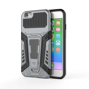 huismerk War Chariot-serie Armor All-inclusive schokbestendige pc + TPU-beschermhoes met onzichtbare houder voor iPhone 6