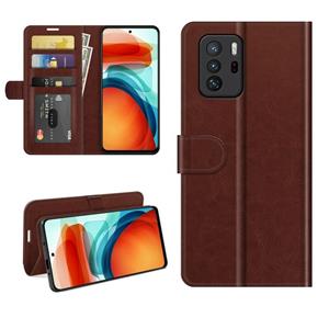 huismerk Voor Xiaomi Redmi Note 10 Pro 5G China / Poco X3 GT R64 Texture Single Horizontal Flip Bescherming Case met Houder & Card Slots & Portemonnee & Photo