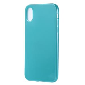 Huismerk Candy Color TPU Case voor iPhone XS Max (groen)