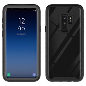 huismerk Voor Galaxy S9 Plus Shockproof Starry Sky PC + TPU Beschermhoes (Zwart)