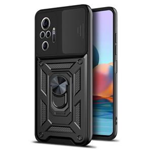 huismerk Voor Xiaomi Redmi Note 10 Pro Sliding Camera Cover Design TPU + PC-beschermhoes