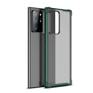 huismerk Voor Samsung Galaxy Note 20 Ultra Magic Armor TPU + PC Combination Case (Donkergroen)