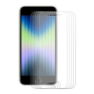 5 stks Enkay 0.26mm 9H gehard glasfilm voor iPhone SE 2022 / SE 2020 / 8/7