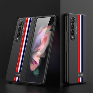 Voor Samsung Galaxy Z Fold3 5G GKK ultradunne volledige dekking geschilderde beschermhoes (Limited Edition Black)