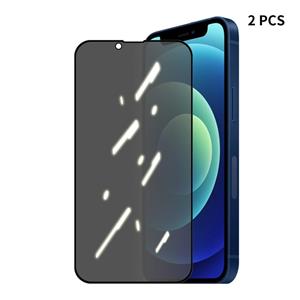 2 stks Enkay Hat-Prince Full Coverage 28 Graden Privacy Screen Protector Anti-Spion Gehard Glass Film voor iPhone 13 Mini