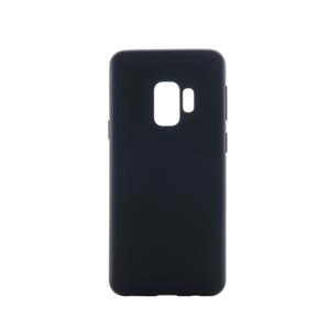 huismerk Voor Galaxy S9 dekking binnen en buiten berijpte TPU beschermende back cover(Black)