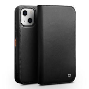 Qialino Business Horizontal Flip Lederen Case met Houder & Card Slots & Portemonnee voor iPhone 13 Mini