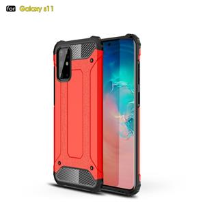 huismerk Voor Galaxy S20+ Magic Armor TPU + PC Combination Case(Rood)