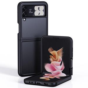 huismerk For Samsung Galaxy Z Flip3 5G Udun Series TPU + PC Phone Case (Transparent Black)