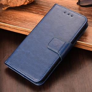 Voor Xiaomi Poco X3 NFC / POCO X3 Crystal Texture Horizontale Flip Lederen Case met Houder & Card Slots & Wallet (Royal Blue)