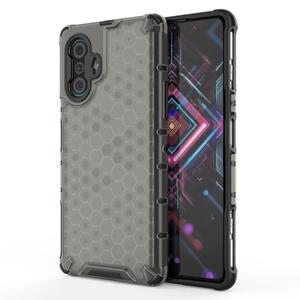 huismerk Voor Xiaomi Redmi K40 Gaming Shockproof Honeycomb PC + TPU-beschermhoes