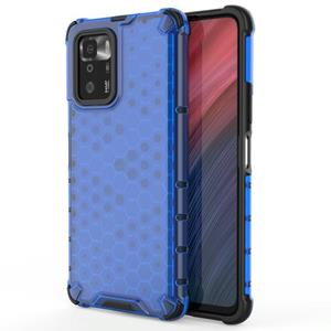 huismerk Voor Xiaomi Redmi Note 10 Pro 5G Shockproof Honeycomb PC + TPU-beschermhoes