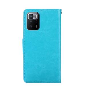 huismerk Voor Xiaomi Redmi Note 10 Pro (China) Crystal Texture Horizontale Flip Leren Case met Houder & Card Slots & Portemonnee