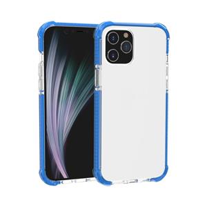 huismerk Voor iPhone 12 mini Schokbestendige TPU + acryl beschermhoes(Blauw)